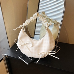 Túi Đeo Vai Đeo Chéo Dây Rút Kẻ Caro Nhiều Màu - tt250817