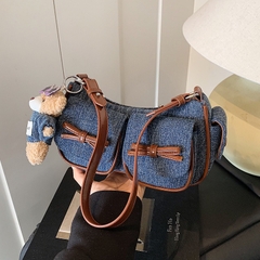 Túi Xách Bò Cá Tính - Đeo Chéo - Đeo Vai 2 Ngăn Nhỏ - tt250825