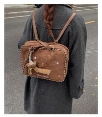 Túi Da Lộn Size To Rộng Rãi Đựng Nhiều Đồ - tt251065