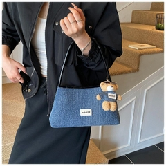 Túi bò trơn phối nâu cực chất – Đi học, đi làm đều hợp - 250932