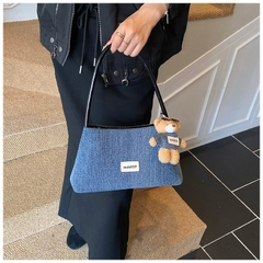 Túi bò trơn phối nâu cực chất – Đi học, đi làm đều hợp - 250932