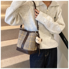 Túi Xách Kẻ Caro- Đeo Chéo - Vintage -tt250858