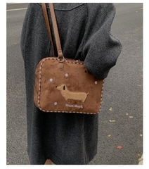 Túi Da Lộn Size To Rộng Rãi Đựng Nhiều Đồ - tt251065