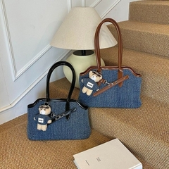 Túi Đeo Vai - Xách Tay Màu Bò Phối Nâu Size To - tt250936