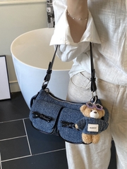 Túi Xách Bò Cá Tính - Đeo Chéo - Đeo Vai 2 Ngăn Nhỏ - tt250825