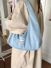 Túi Đeo Vai Chất Vải Bò Basic Cá Tính - tt250810