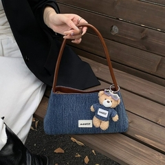 Túi bò trơn phối nâu cực chất – Đi học, đi làm đều hợp - 250932