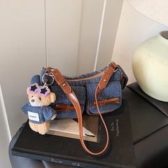 Túi Xách Bò Cá Tính - Đeo Chéo - Đeo Vai 2 Ngăn Nhỏ - tt250825