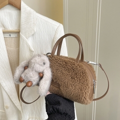 Túi Lông Size Nhỏ Có Dây Đeo Đi Chơi Cực Xinh - tt251256