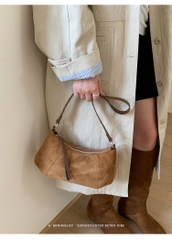 Túi Da Lộn Size Nhỏ Có Dây Đeo Phù Hợp Đi Chơi - tt251062