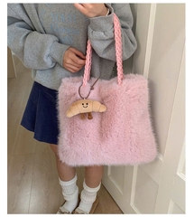 Túi Lông Size To Rộng Rãi Đựng Nhiều Đồ - t251235