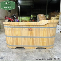 Bồn Tắm Gỗ Bo Viền