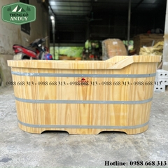 Bồn Tắm Gỗ Bo Viền