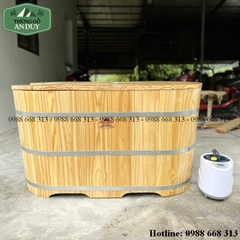 Bồn Tắm Xông Hơi Dáng Oval