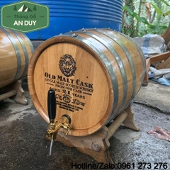 Thùng Rượu Gỗ