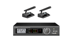 Micro không dây có điều khiển mạng DSP cổ ngắn (2 micro) M-DSP-U4