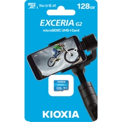 Thẻ nhớ microSD KIOXIA EXCERIA G2 CL10 UHS-I U3 V30 Ghi hình 4K