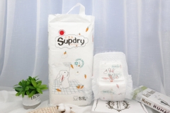 Bỉm dán Supdry size L 60 miếng 9 - 14 Kg
