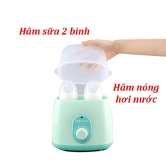 Máy hâm sữa ba chức năng Bio Health đôi