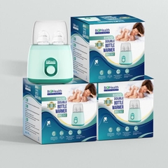 Máy hâm sữa ba chức năng Bio Health đôi