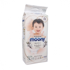 Bỉm dán Moony NATURE size L 38 miếng 9 - 14 Kg