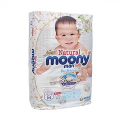 Bỉm dán Moony NATURE size M 46 miếng 5 - 10Kg