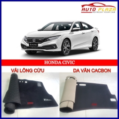 Thảm chống nóng taplo xe HonDa Civic