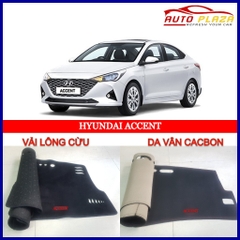 Thảm chống nóng taplo xe Hyundai Accent