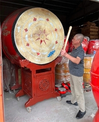 Trống Sấm_ Trống Đình Làng Mặt 100cm- 120cm- 130cm,...– Tiếng Sấm Vang, Phù Hợp Đình Làng Quy Mô Lớn