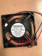Quạt DC 8x8 ( 8 v- 11A) 2 dây