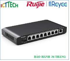 Thiết bị chuyển mạch 8 cổng 10/100/1000 unmanaged Reyee (by Ruijie), RG-ES109G-LP-L
