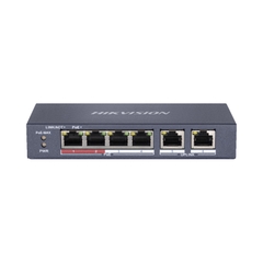 Switch PoE 4 cổng(2 cổng Uplink) DS-3E0106P-E/M