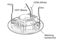Loa gắn trần TOA PC-648R