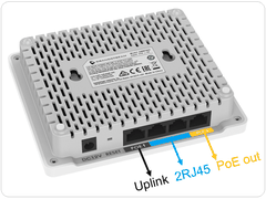 Bộ phát wifi Grandstream GWN7624 (wifi - switch)