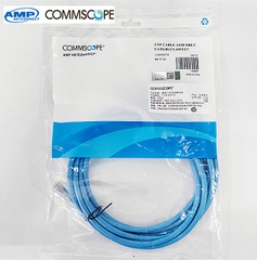CO5E-U-CM-YL: CommScope® Patch cordCat.5e, 4pair, Stranded U/UTP, CM, Yellow,10 ft