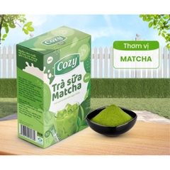 Trà sữa Matcha Cozy 3in1 hộp 170g (10 gói x 17gr)