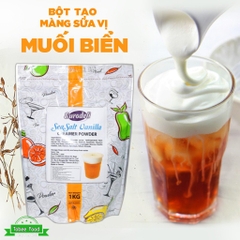 Bột tạo màng muối biển SeaSalt Vanilla Eurodeli túi 1kg