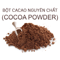 Bột ca cao nâu đậm Glo Food - TÚI 1KG