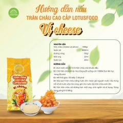 Trân châu Phô Mai Lotus Food túi 1kg