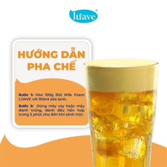 Bột Milk foam Luave gói 500g - TRỨNG MUỐI