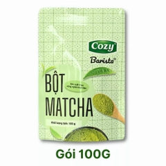 Bột Matcha Trà xanh Cozy Barista gói 100g