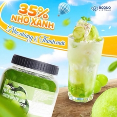 Mứt Nho Xanh Boduo Signature hũ 1kg