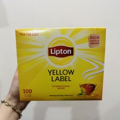 Trà Lipton túi lọc hộp 200g (100gói x 2gr)