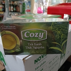 Trà cozy túi lọc hộp 50g (25 gói x 2gr) - TRÀ XANH