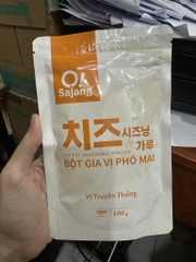 Bột gia vị Phô mai O!Sa jang - Gói 100gr