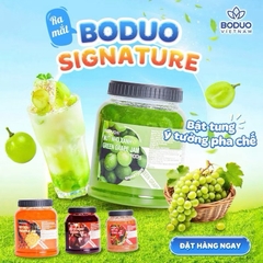 Mứt Nho Xanh Boduo Signature hũ 1kg