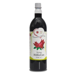 Siro Hibicus Good Heart chai 1 lít