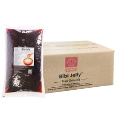 Thùng 6 túi Trân châu 3Q Bibi Jelly Caramel 2kg