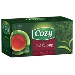 Trà Cozy túi lọc hộp 50gr (25gói x 2gr) - OLONG