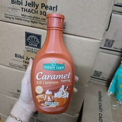 Sốt Topping Golden Farm vị Caramel 630G